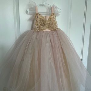 Pottery Barn Kids Pink Butterfly Fairy Costume